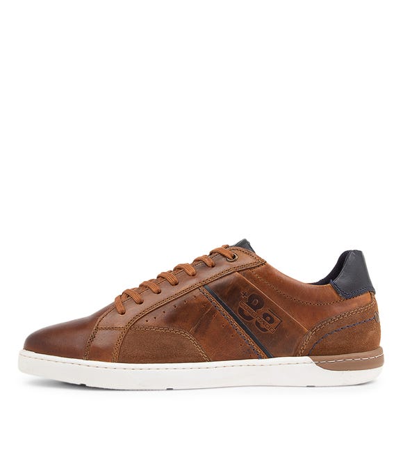 Summer Tan Leather Sneakers