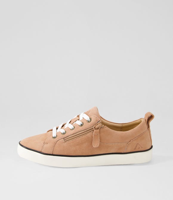 Envy Taupe Suede Sneakers