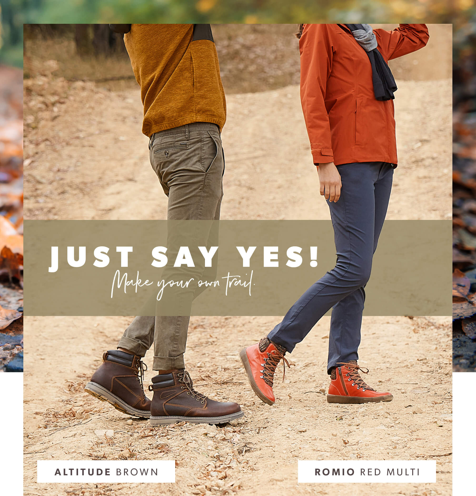 Just Say Yes! | Make your own Trail